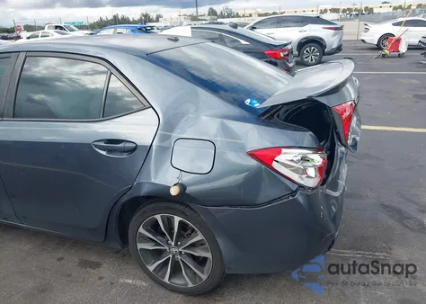 2017 Toyota Corolla Se from USA, damaged, VIN 2T1BURHE2HC843667